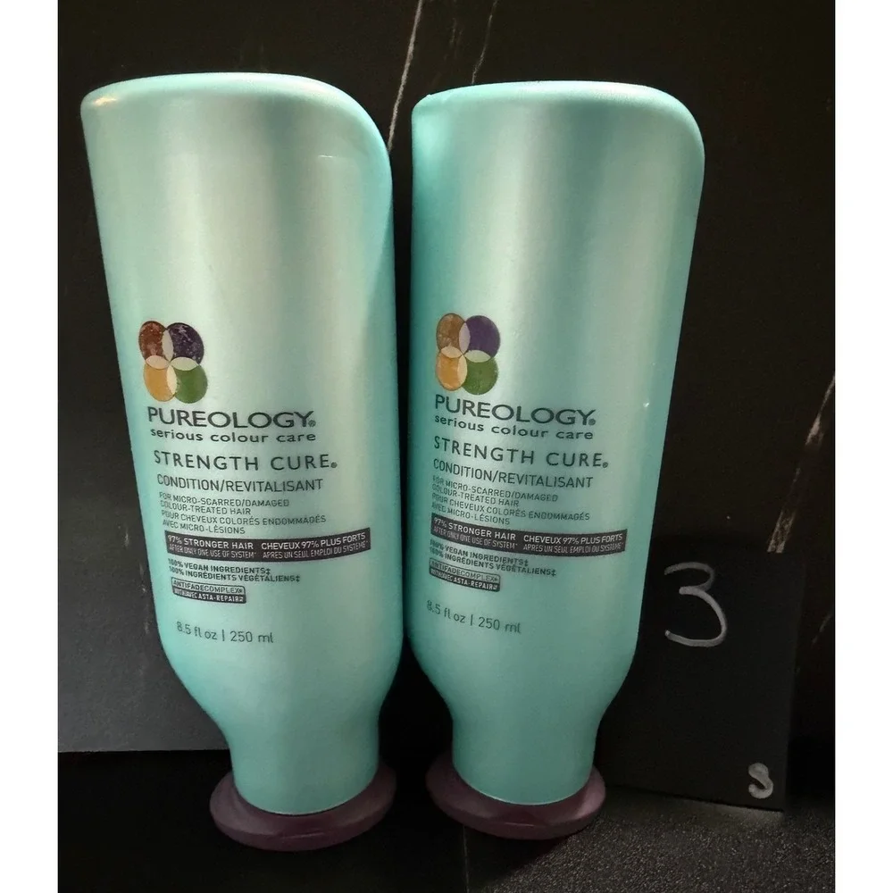 Pureology Strength Cure Conditioner Vegan Strengthening Color Protection 2 pack